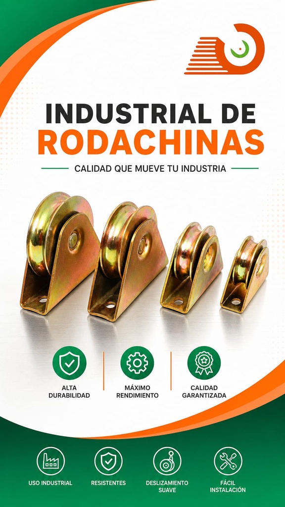 Rodachinas Acanaladas